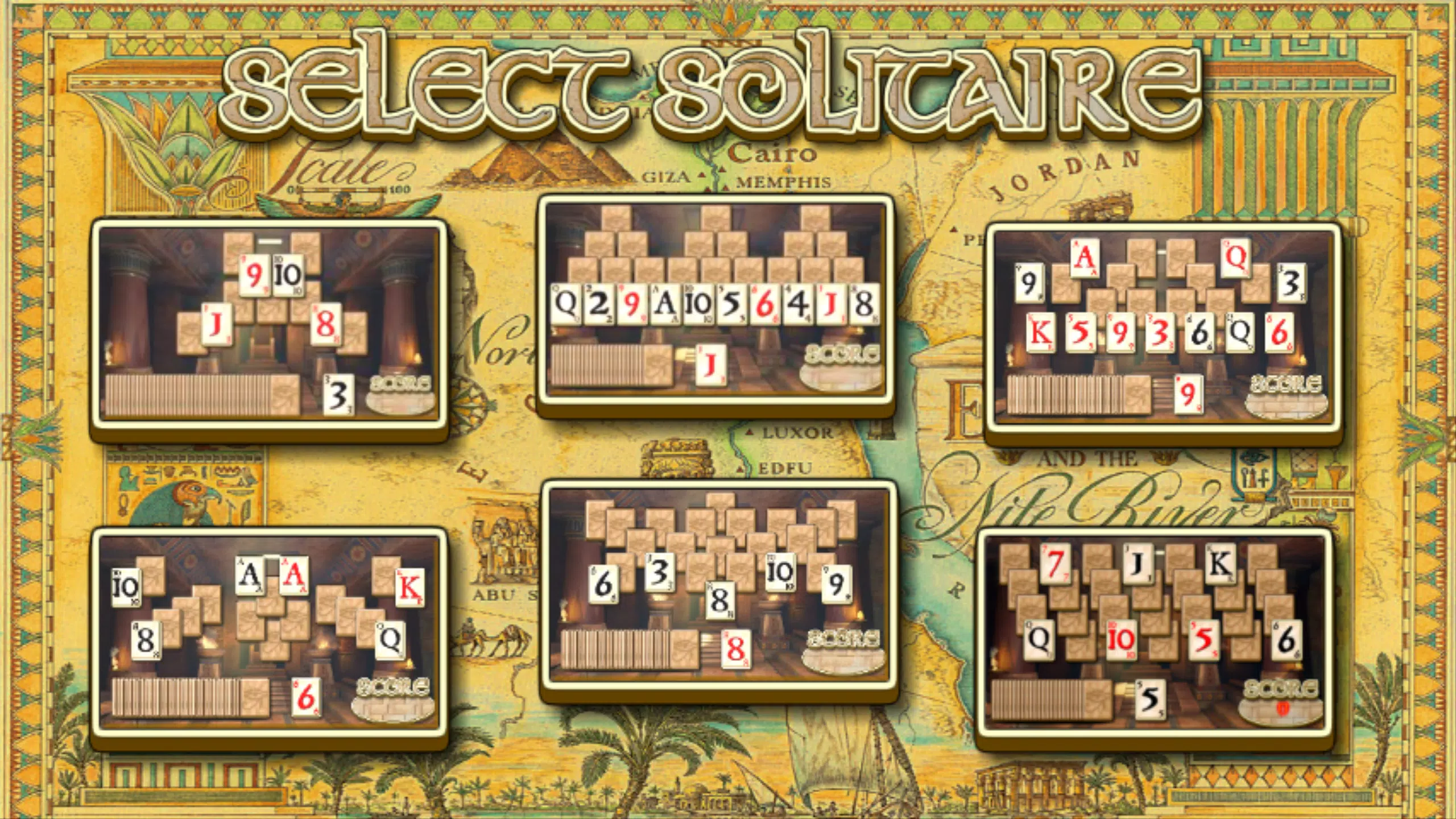 Egypt Solitaire Ảnh chụp màn hình 1
