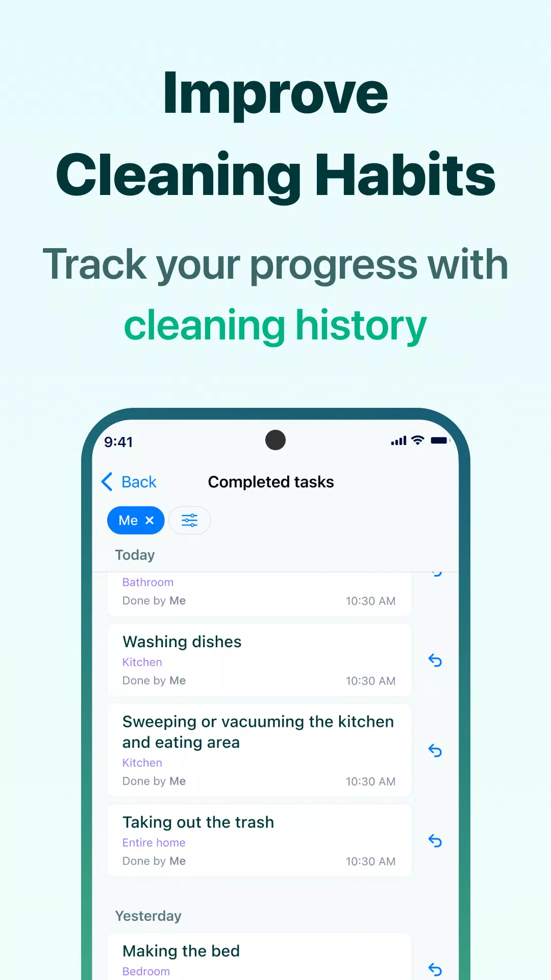 House Chores Cleaning Schedule應用截圖第2張