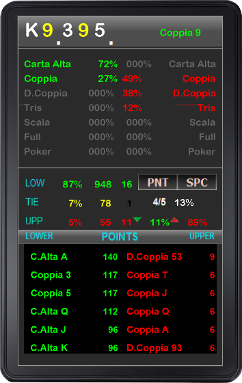 Rocker Poker Calculator II Free Captura de pantalla 3