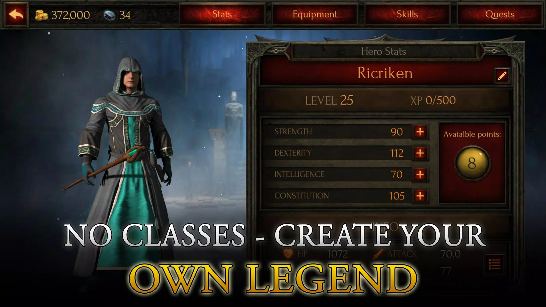 Arcane Quest Legends Offline Schermafbeelding 2