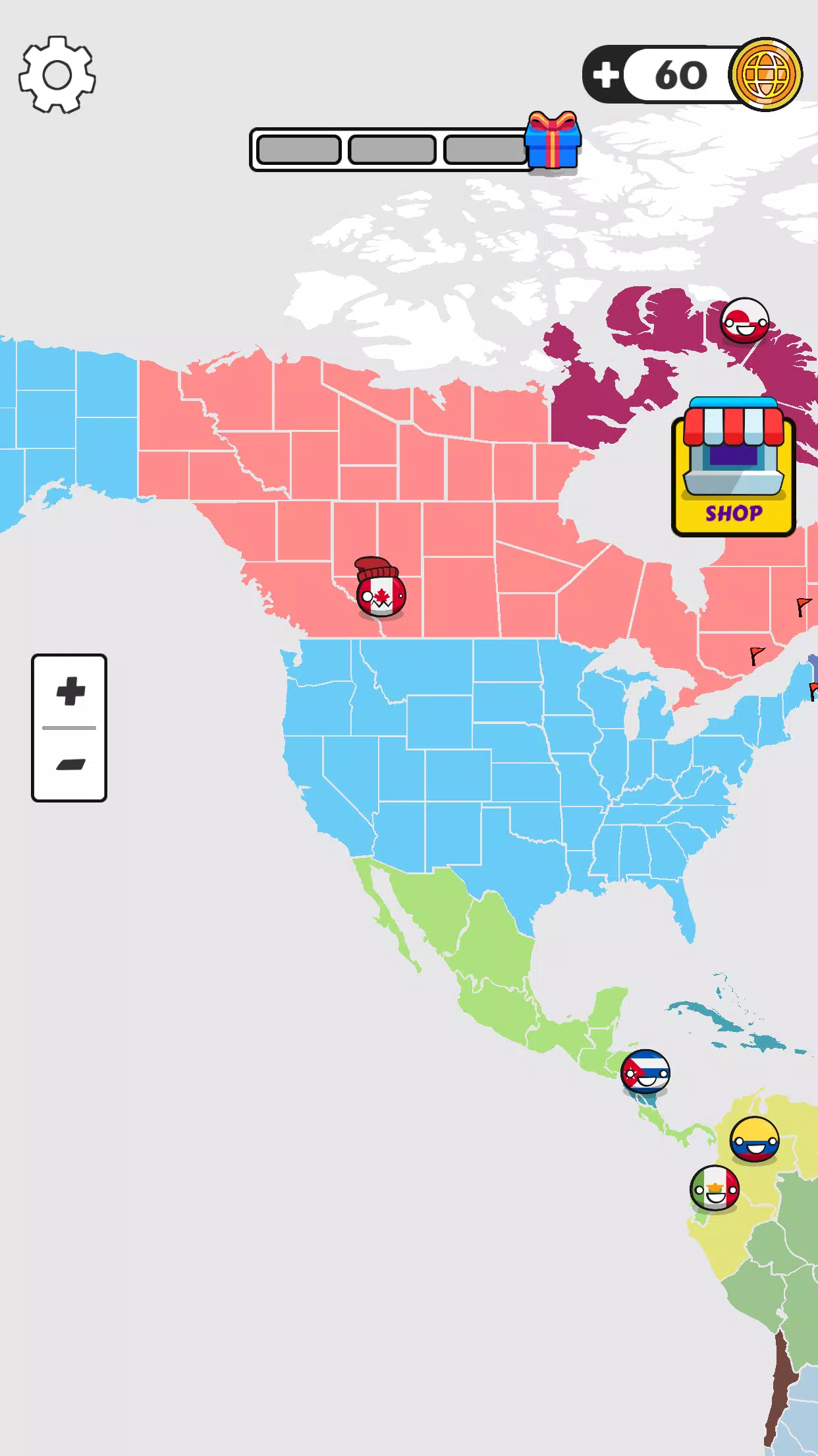 Schermata Country Balls: World War 2