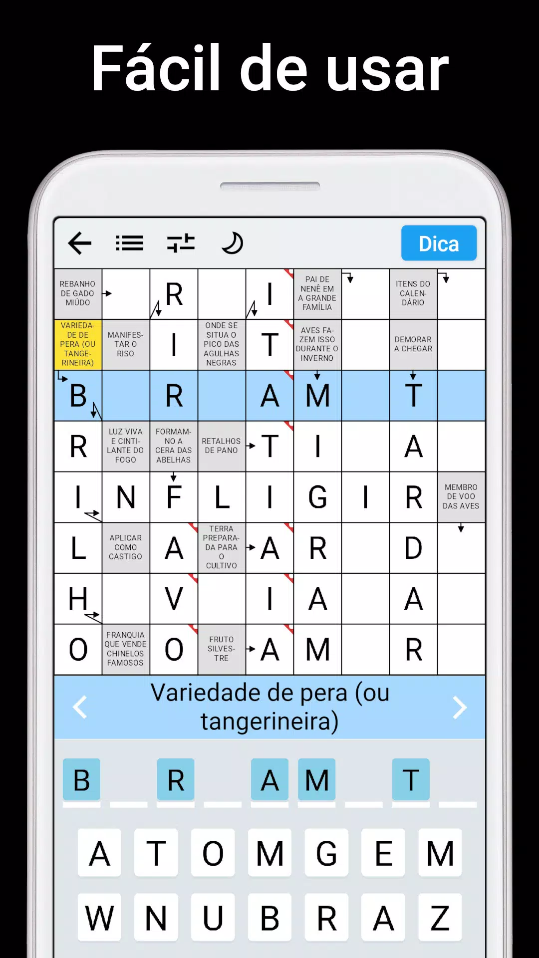 Palavras Cruzadas Diretas应用截图第3张
