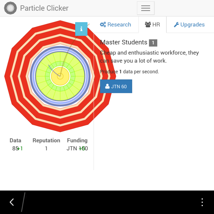 Particle Clicker ภาพหน้าจอ 2