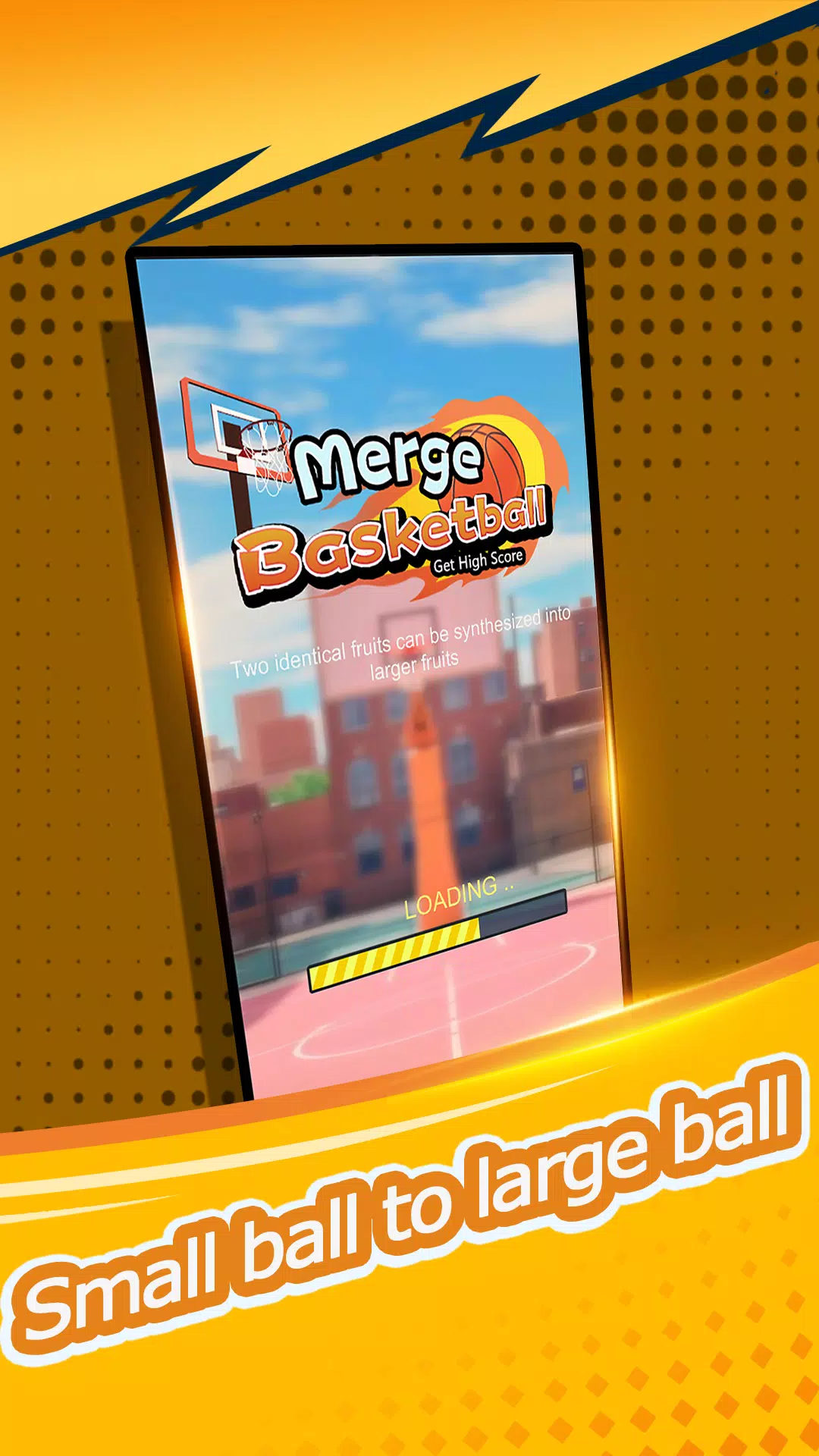 Merge Basketball:Get HighScore 스크린샷 0