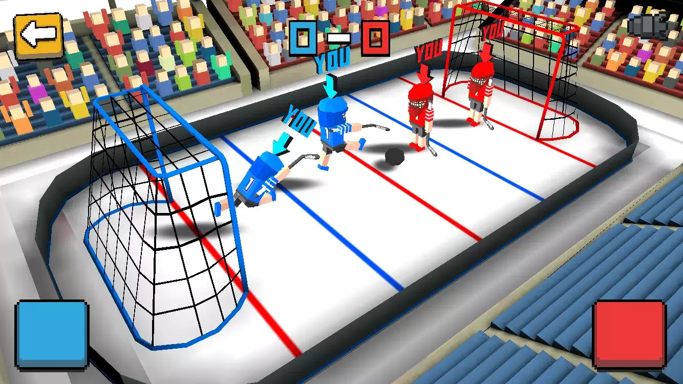 Cubic Hockey 3D स्क्रीनशॉट 2