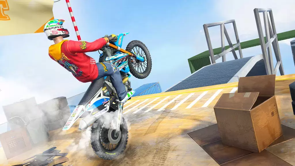 Bike Stunt Heroes: Bike Games ဖန်သားပြင်ဓာတ်ပုံ 2