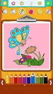 Butterfly Coloring Pages Captura de tela 1