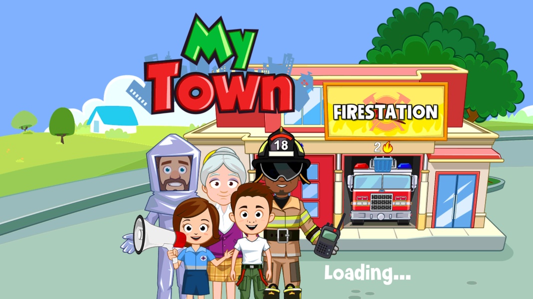 My Town: Feuerwehr Screenshot 0