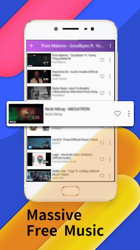 Floating Tunes-Music Player स्क्रीनशॉट 1