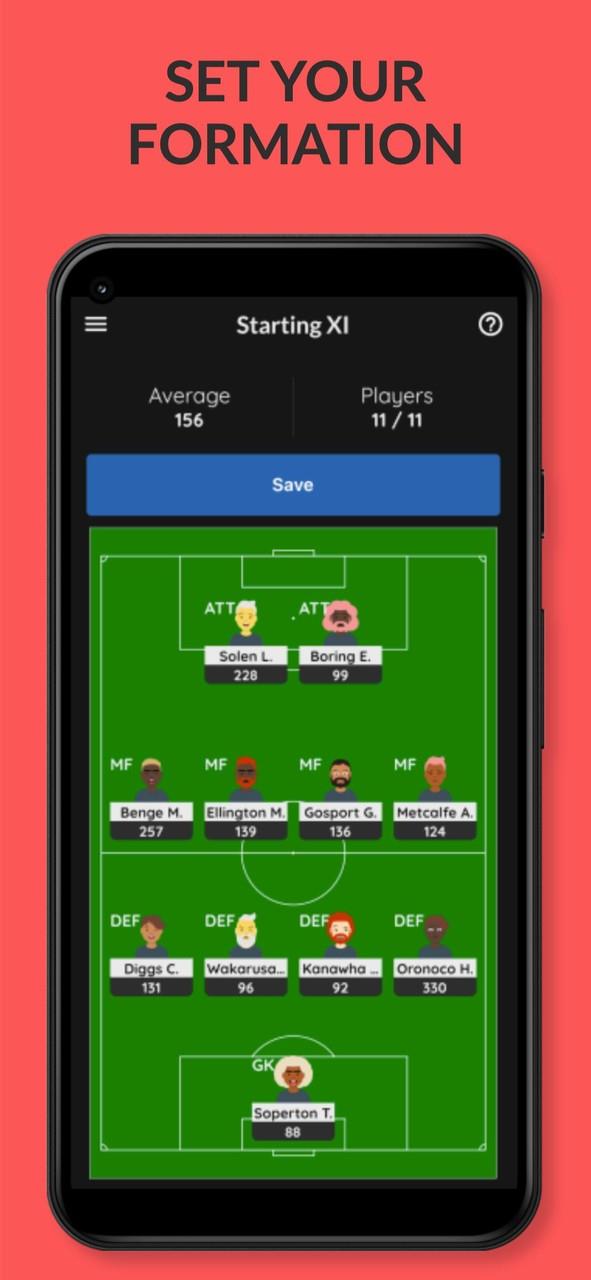 MYFM - Online Football Manager Schermafbeelding 1