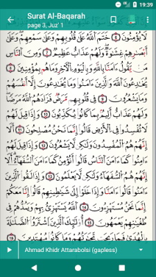 Leer Quran Qalun  قرآن قالون Captura de pantalla 2