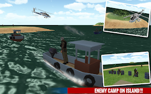 Schermata Police Boat Shooting Games 3D 1