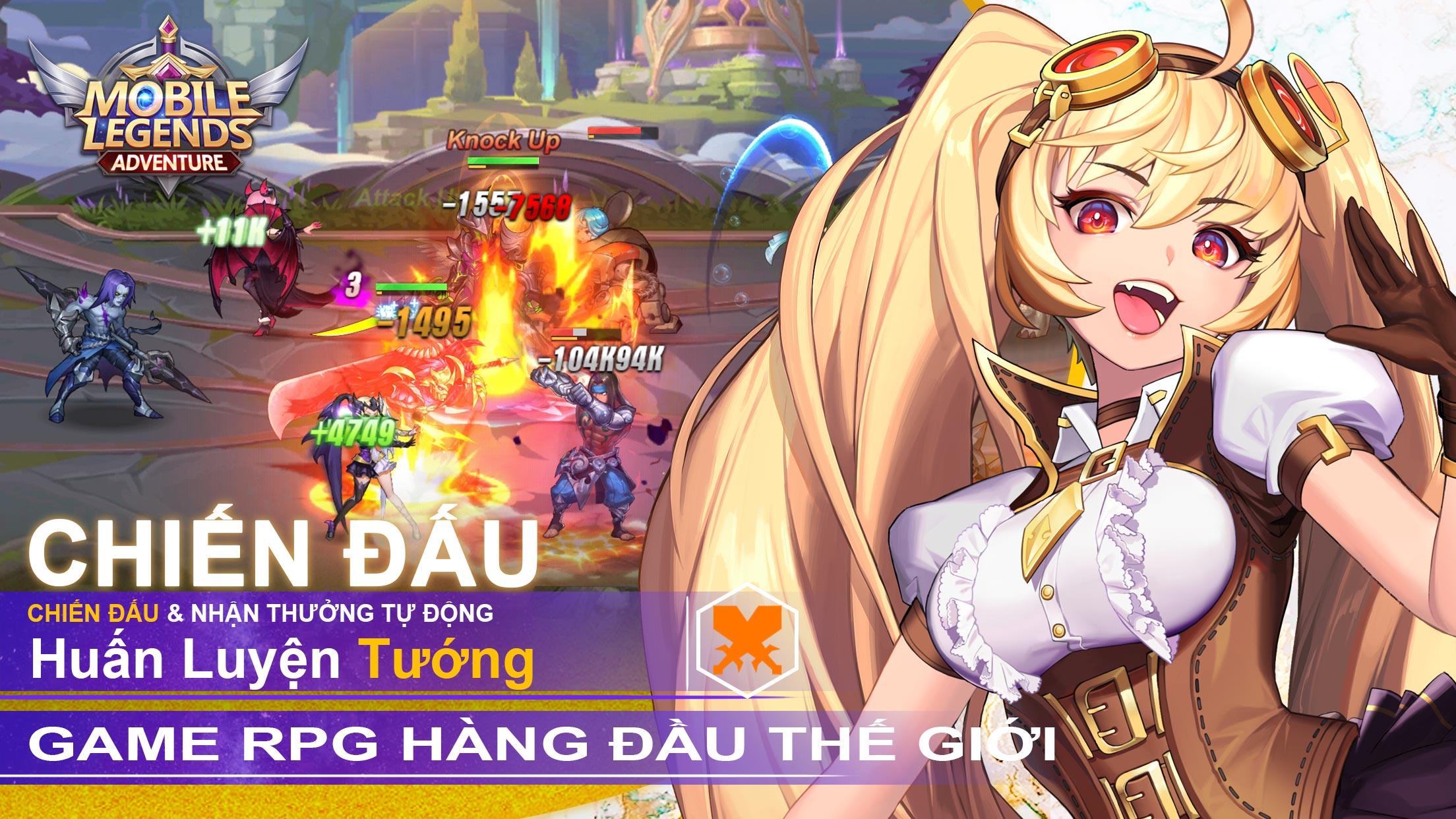 Schermata Mobile Legends: Adventure VN 1