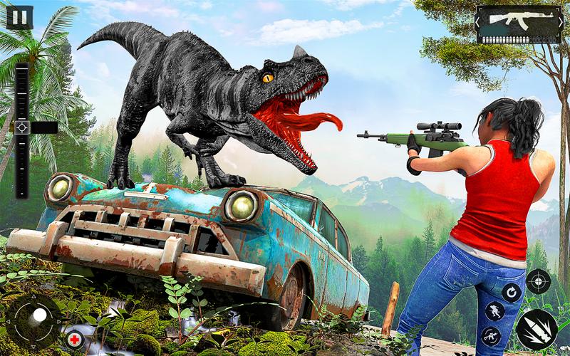 Dino Hunter 3D Hunting Games স্ক্রিনশট 3