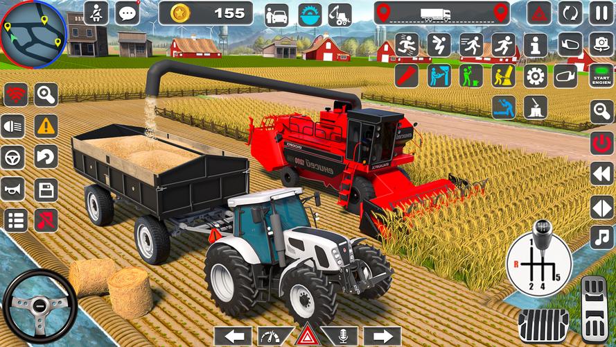 Tractor Driving Farming Games應用截圖第2張