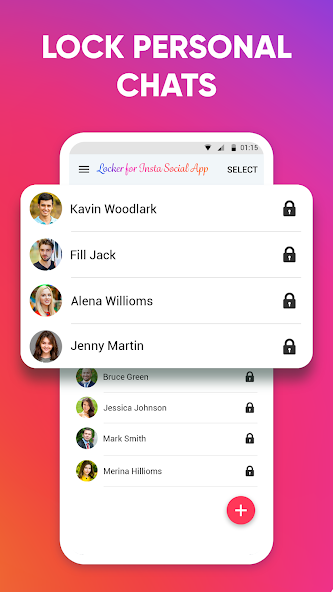 Locker for Insta Social App Mod Captura de pantalla 2