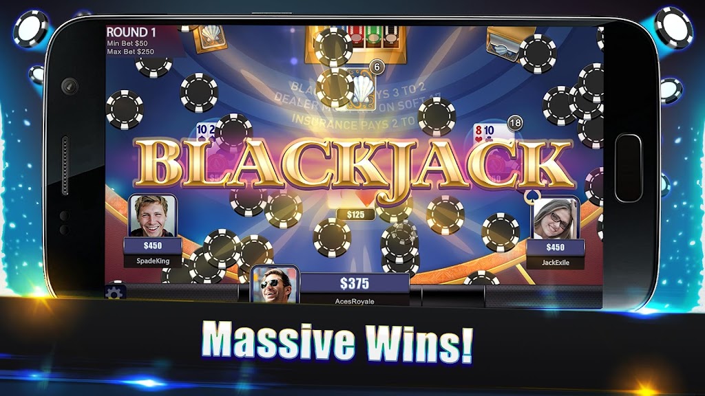 Blackjack Legends: 21 Online Multiplayer Casino ภาพหน้าจอ 2