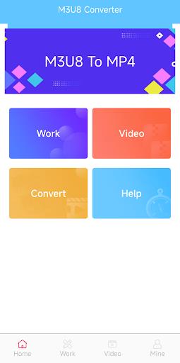 Video Converter - M3U8 to MP4 Schermafbeelding 0