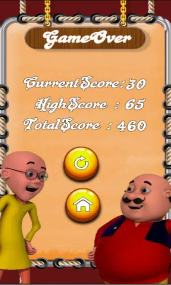 Motu Patlu Kanche Game Captura de pantalla 2