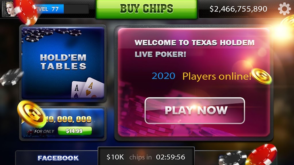 Spark Poker - Live Texas Holdem Casino应用截图第1张
