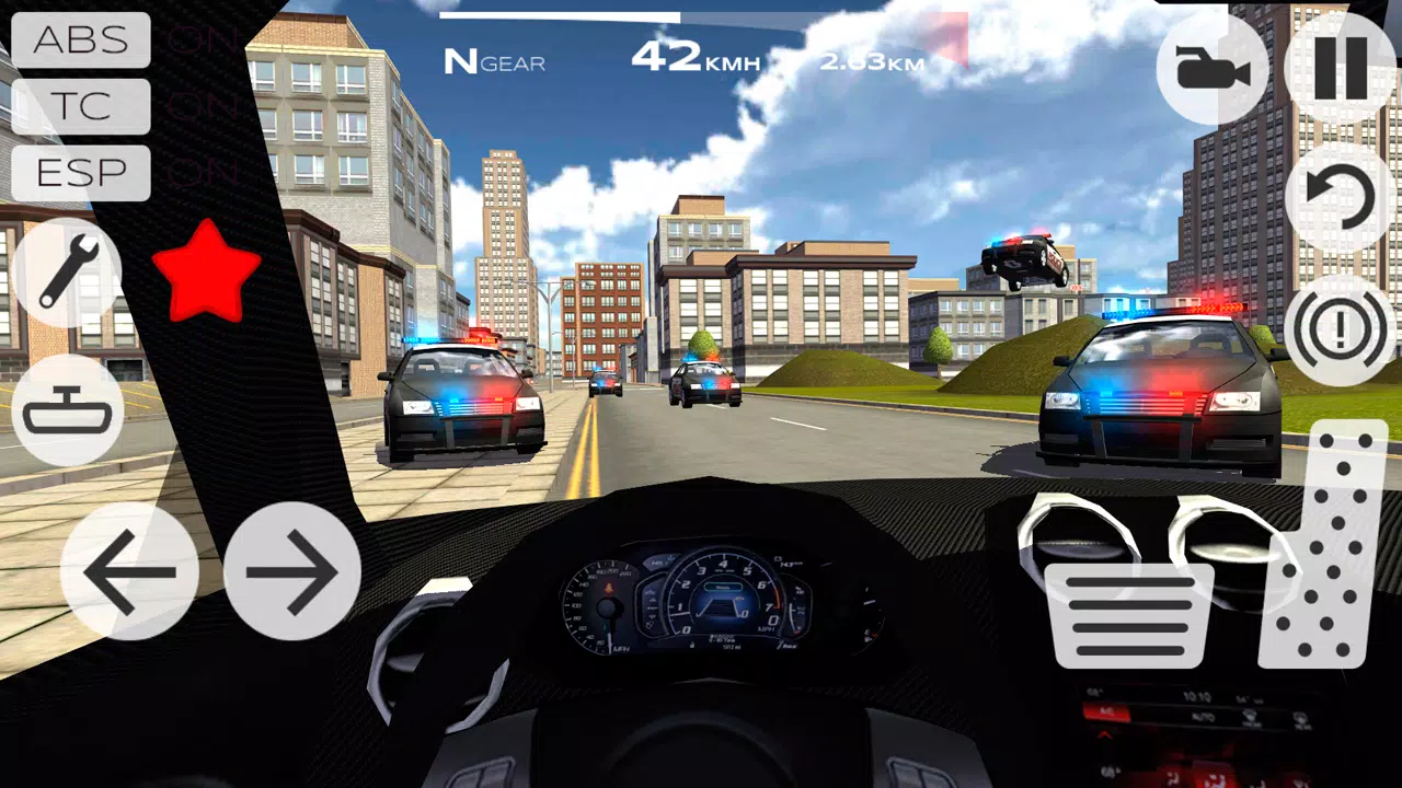 Extreme Car Driving Racing 3D應用截圖第1張