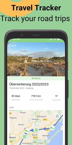 Camping App: StayFree Vanlife Screenshot 3