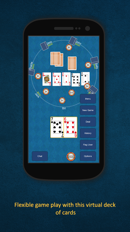 Multiplayer Deck Of Cards Schermafbeelding 3