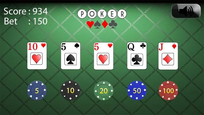 blackjack and poker Screenshot 1