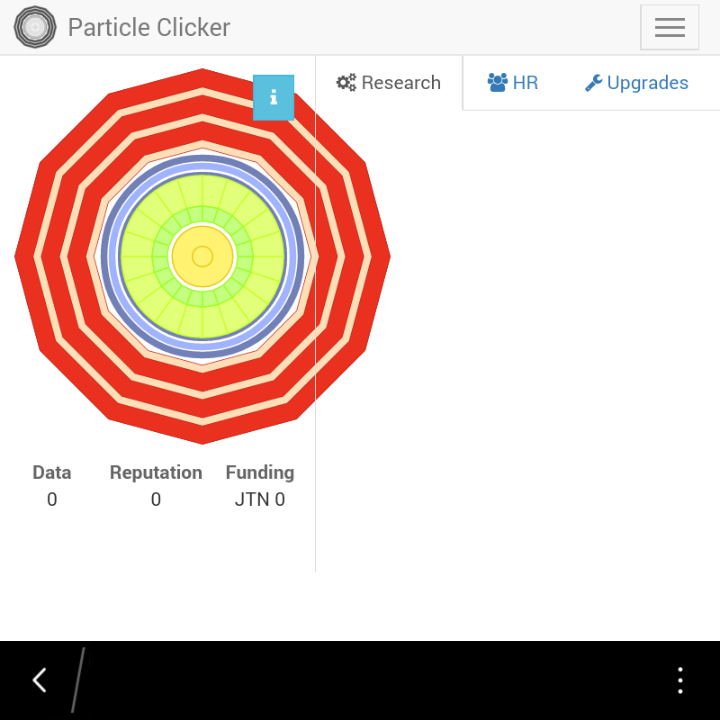 Particle Clicker ဖန်သားပြင်ဓာတ်ပုံ 0