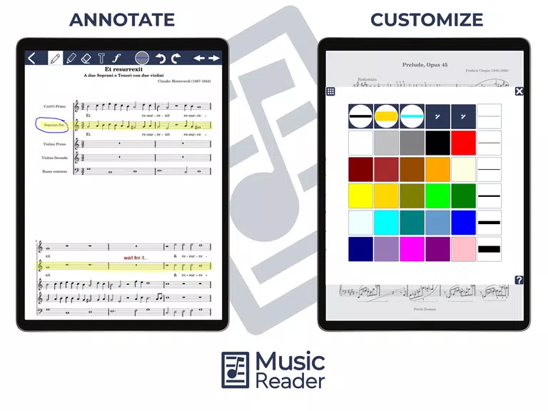 MusicReader Tangkapan skrin 3