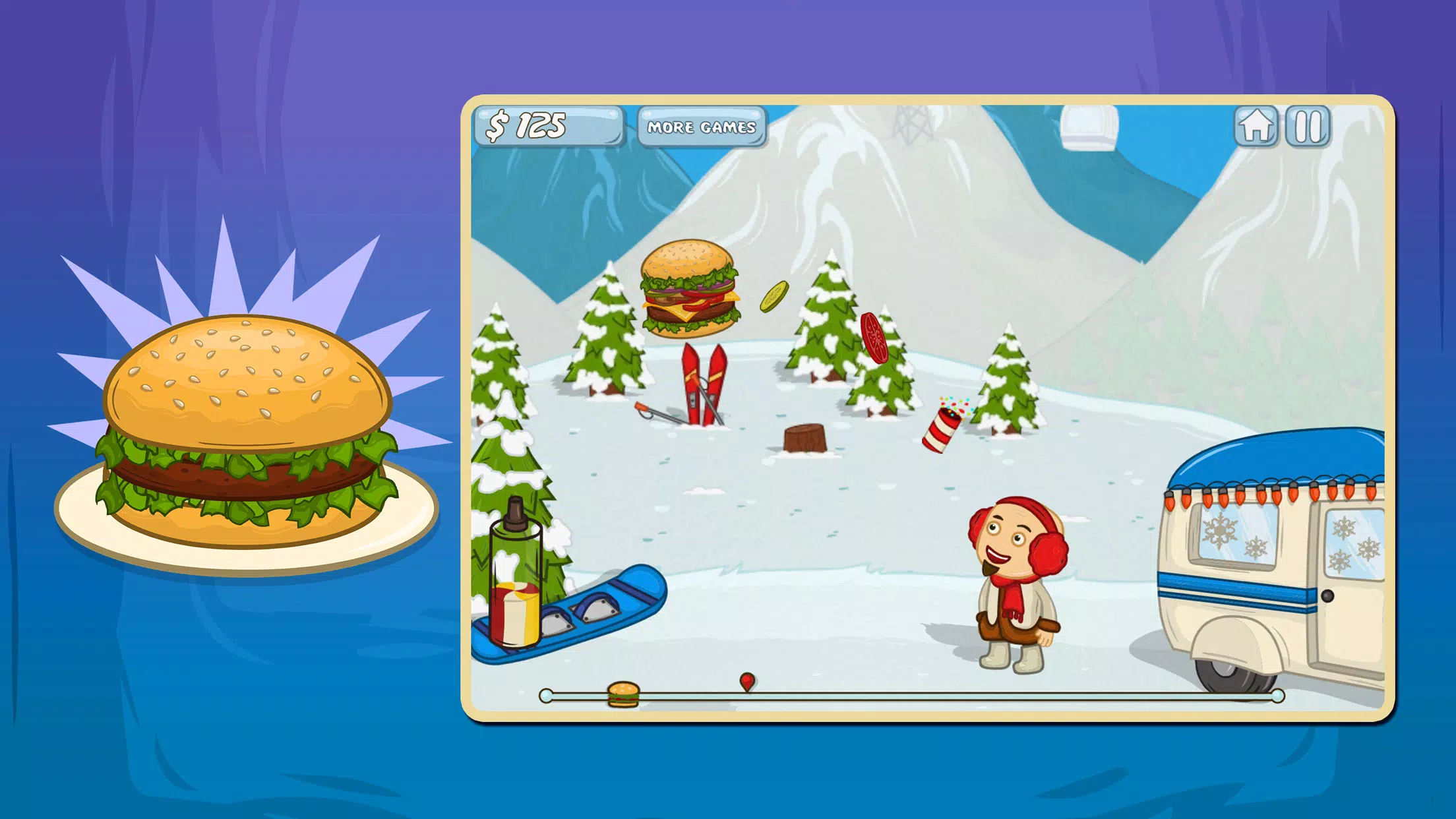 Mad Burger 2: Xmas edition Captura de tela 3