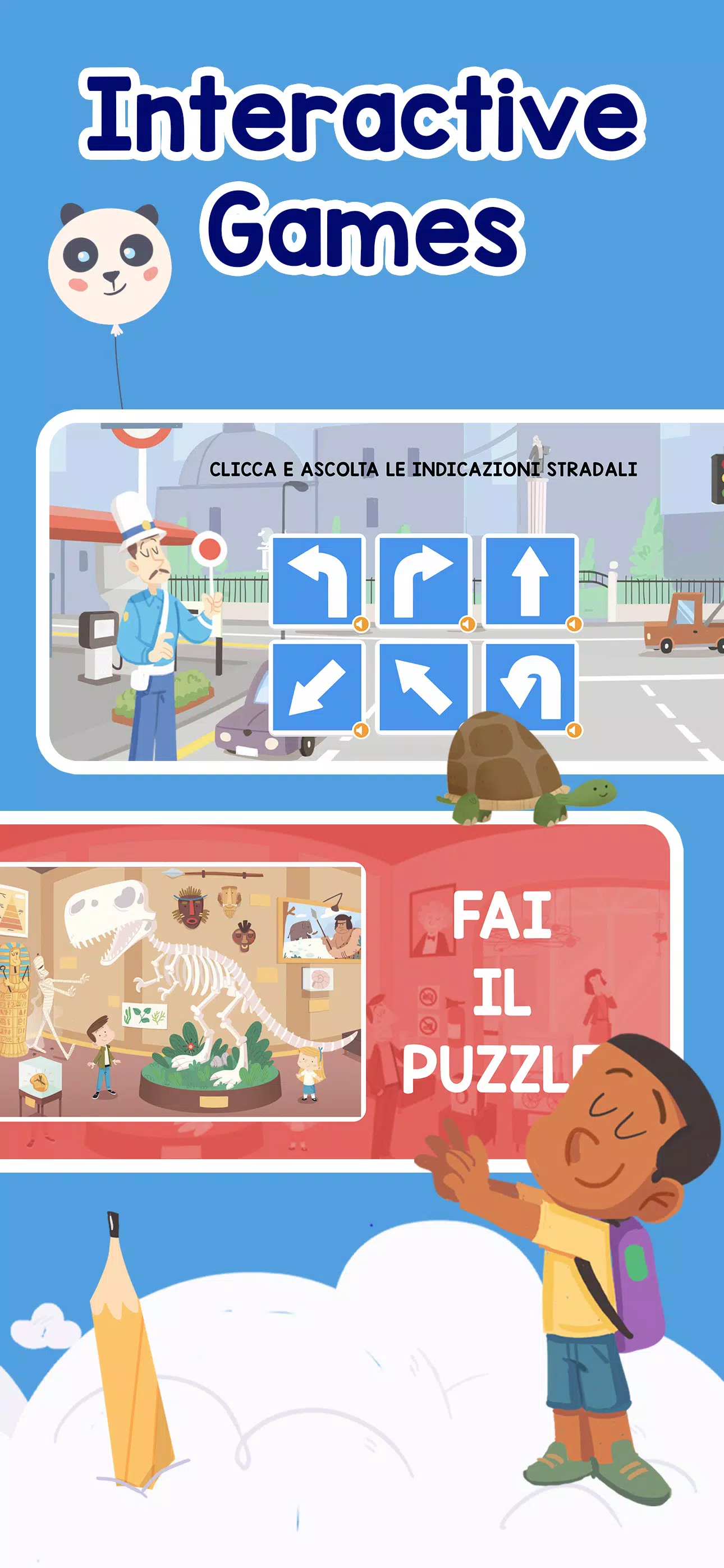 LANGUAKIDS: Italian for kids Screenshot 1