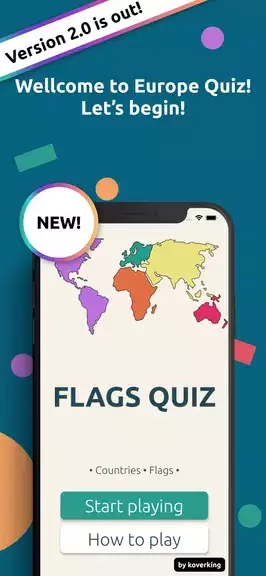 Schermata Flags Quiz:  World Geo Trivia 0