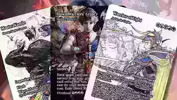 „6 Final Fantasy Cards zaprezentowane dla Magic: The Gathering”