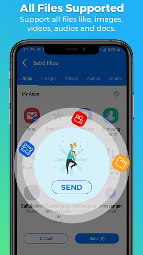 Schermata Shareall: File Transfer, Share 3