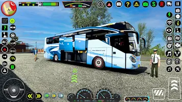 Coach Drive Simulator Bus Game Captura de pantalla 1