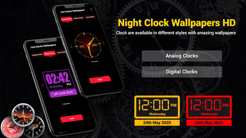 Smart Digital Clock Wallpapers স্ক্রিনশট 1