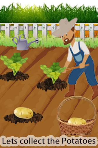 Potato Chips Food Factory Game Скриншот 1