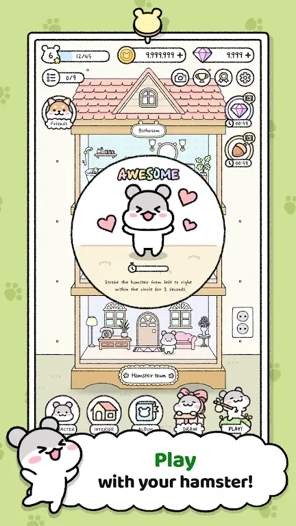 Hamster Town ภาพหน้าจอ 1