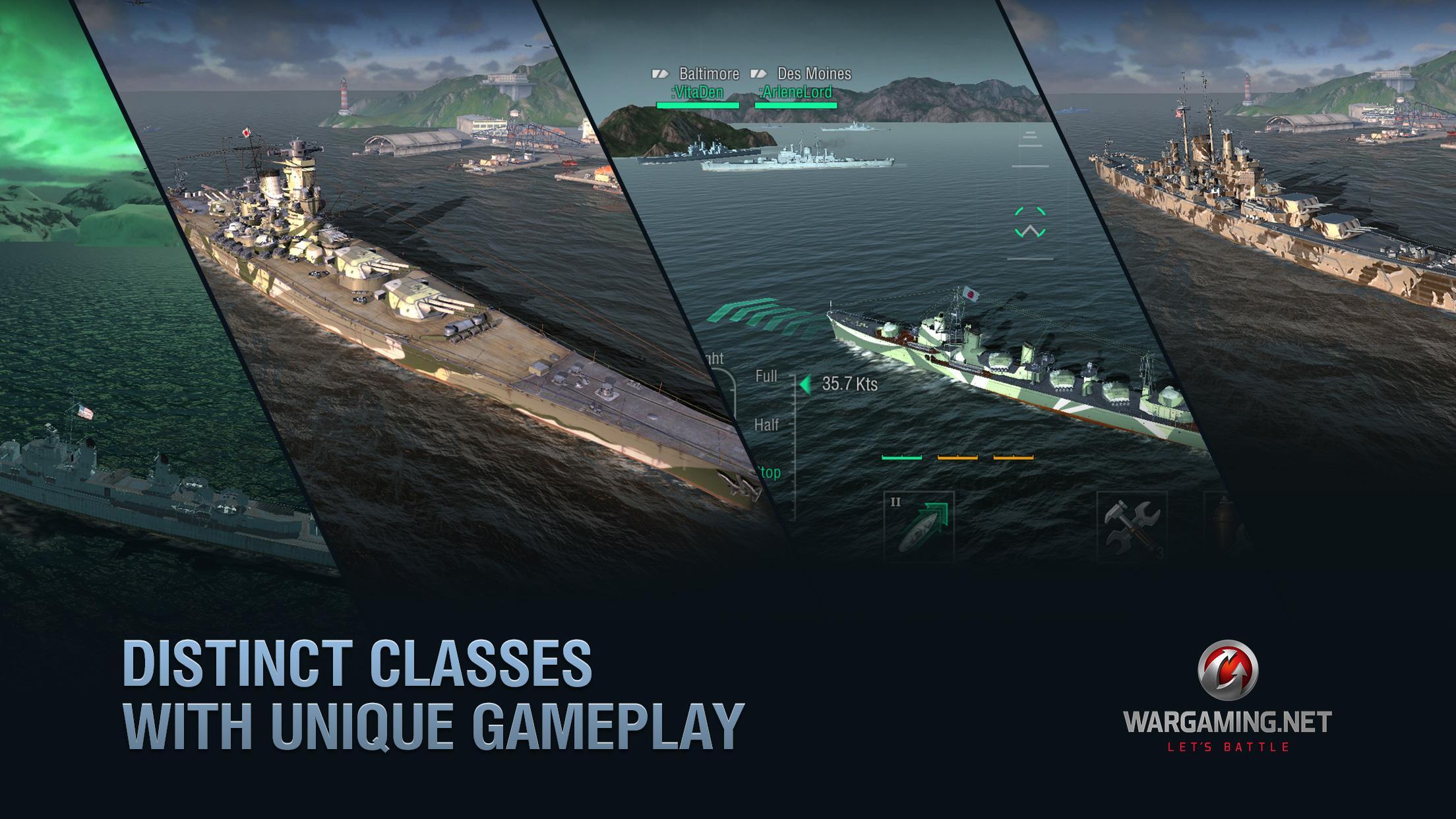 World of Warships Blitz War ဖန်သားပြင်ဓာတ်ပုံ 2