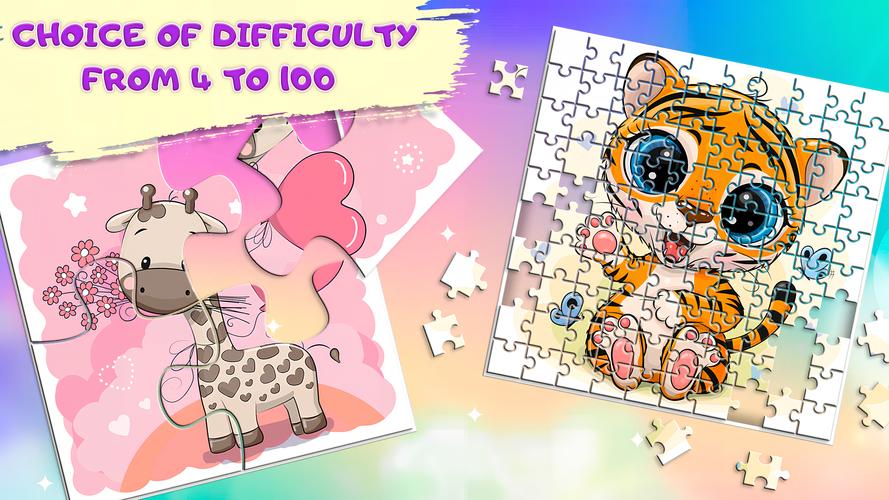 Kids Puzzles Offline Captura de pantalla 0