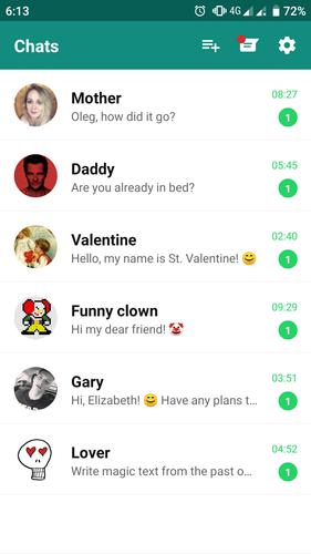 Love Story Chat 스크린샷 0