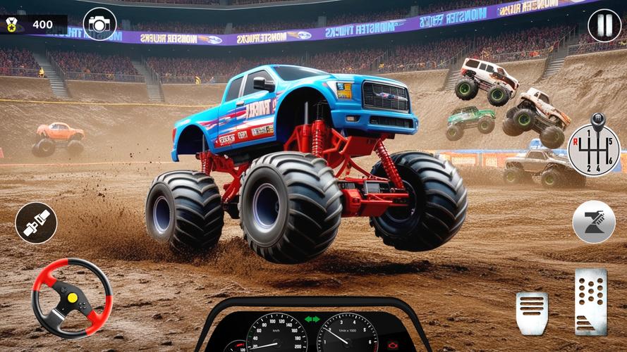 Schermata Monster Truck Racing Game 3D 0