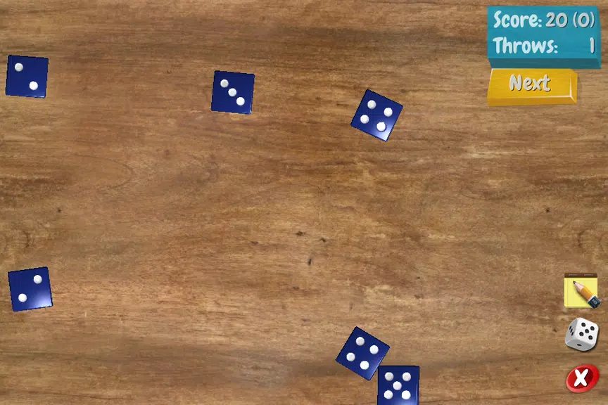 Pocket Dices Ekran Görüntüsü 1