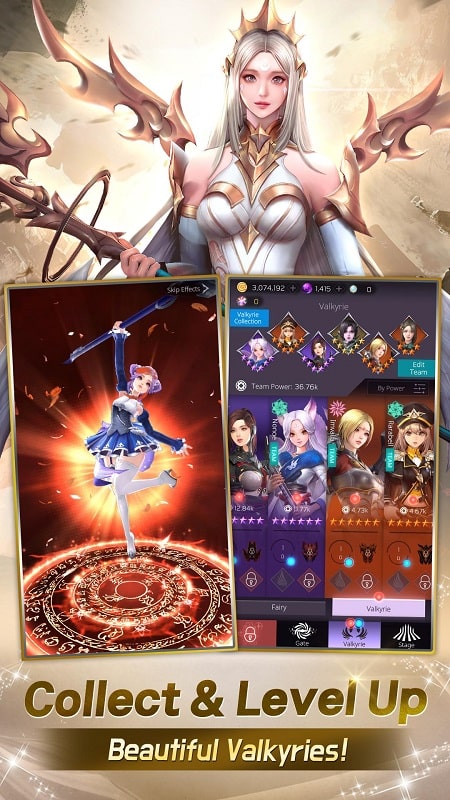 Schermata Valkyrie Rush: Idle & Merge 1