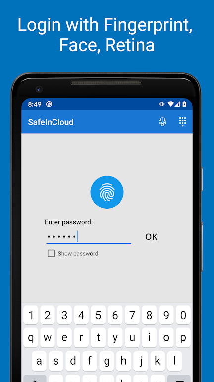 密码管理器 SafeInCloud 1应用截图第0张