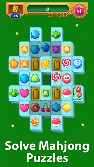 Mahjong Candy - Majong Legend Schermafbeelding 1