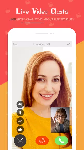 Live Video Chat - Random Video Call with Girls Zrzut ekranu 2