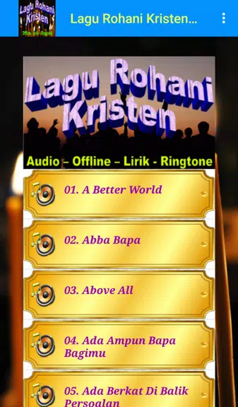 Lagu Rohani Kristen Offline应用截图第1张