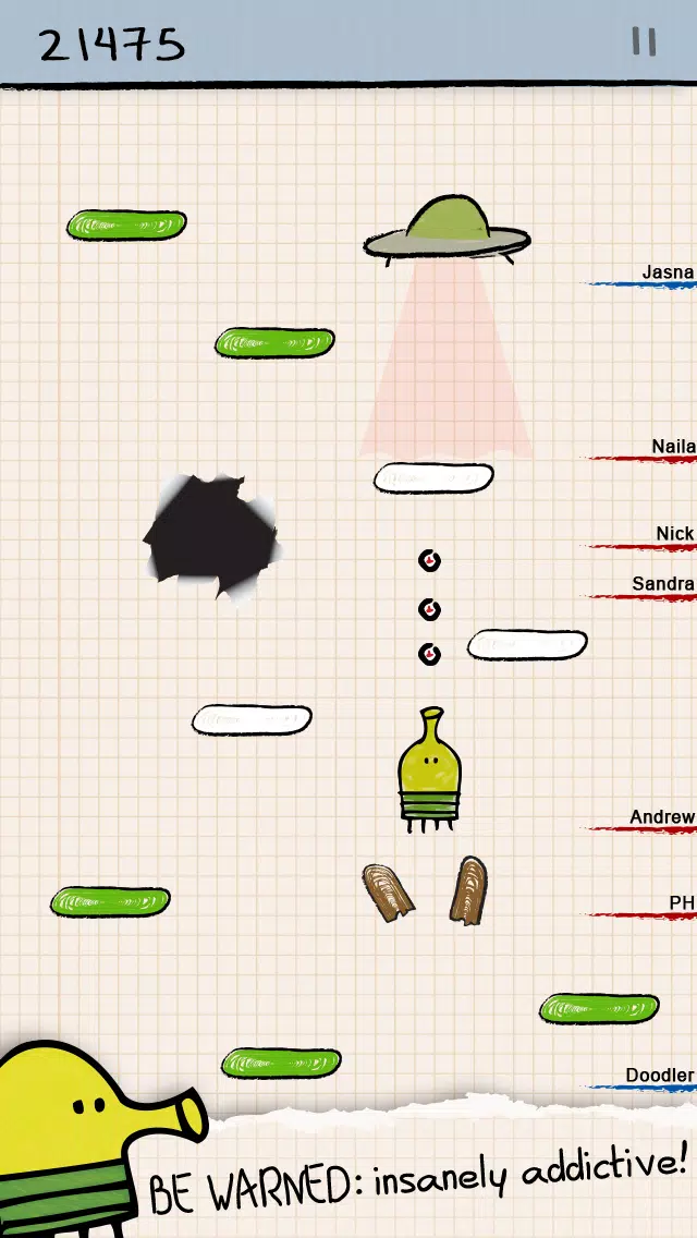 Doodle Jump Capture d'écran 0